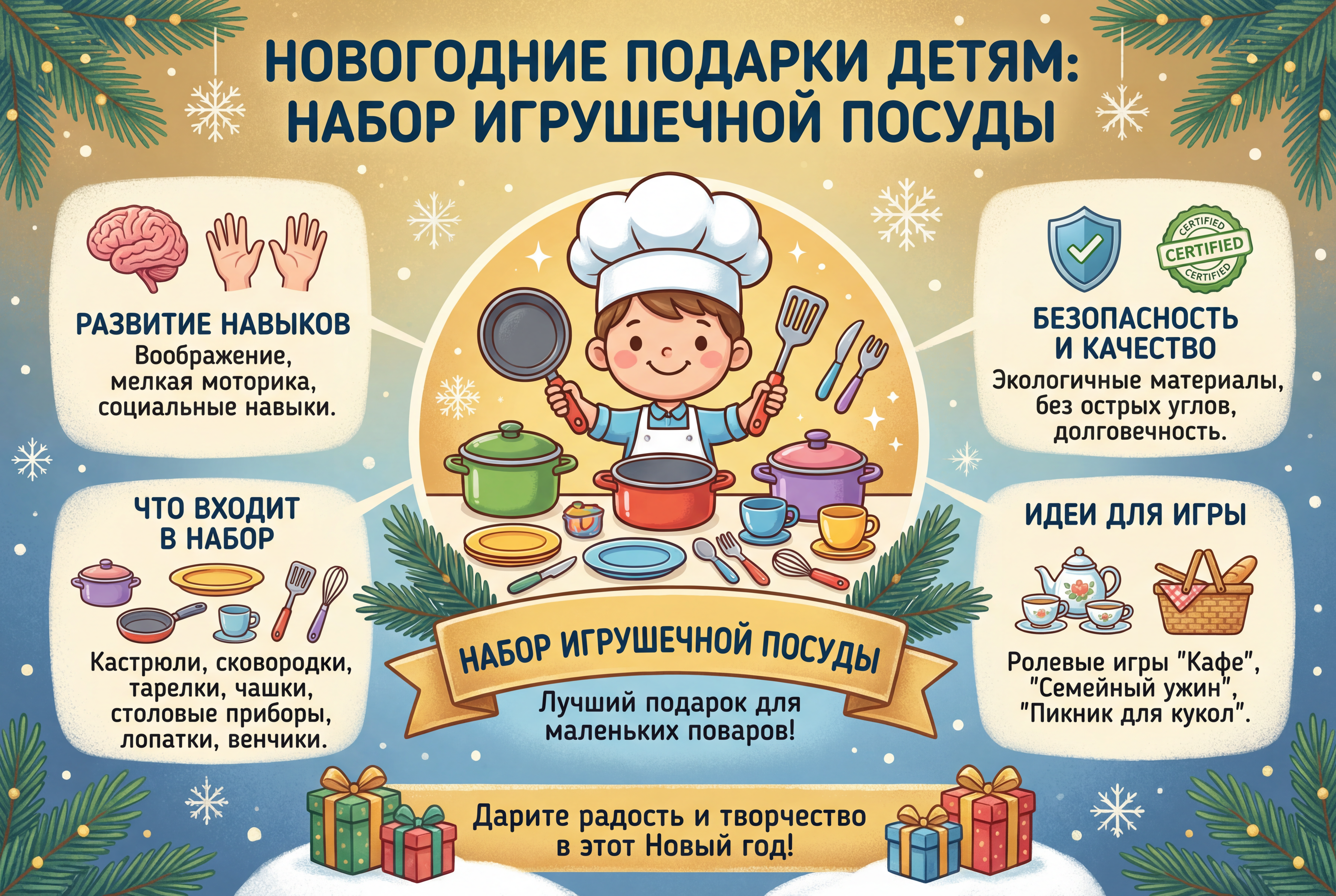 подарок на новый год детские синтезаторы