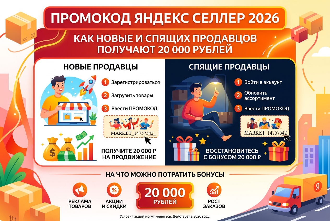 Промокоды Яндекс Маркет 2026